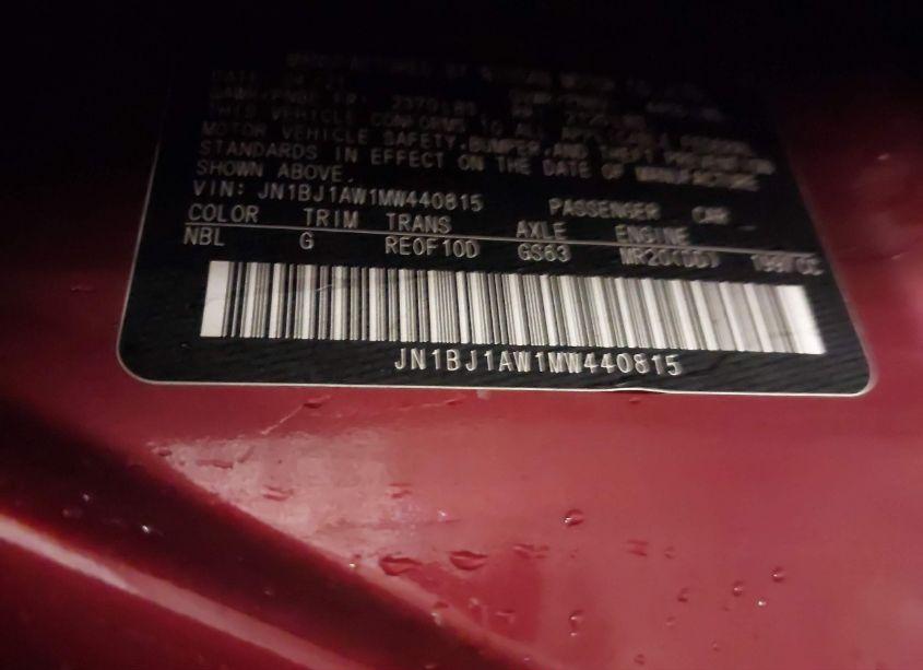 Photo 9 of 2021 Nissan Rogue SPORT S AWD XTRONIC CVT (VIN JN1BJ1AW1MW440815)