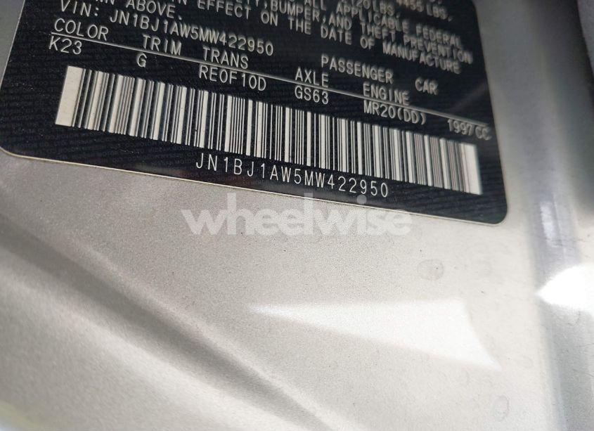 Photo 9 of 2021 Nissan Rogue SPORT S AWD XTRONIC CVT (VIN JN1BJ1AW5MW422950)
