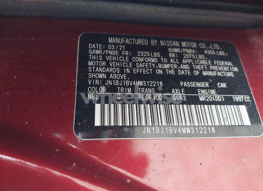 Photo 9 of 2021 Nissan Rogue SPORT SV FWD XTRONIC CVT (VIN JN1BJ1BV4MW312218)