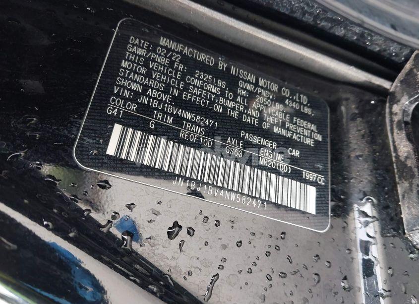 Photo 9 of 2022 Nissan Rogue SPORT SV FWD XTRONIC CVT (VIN JN1BJ1BV4NW582471)