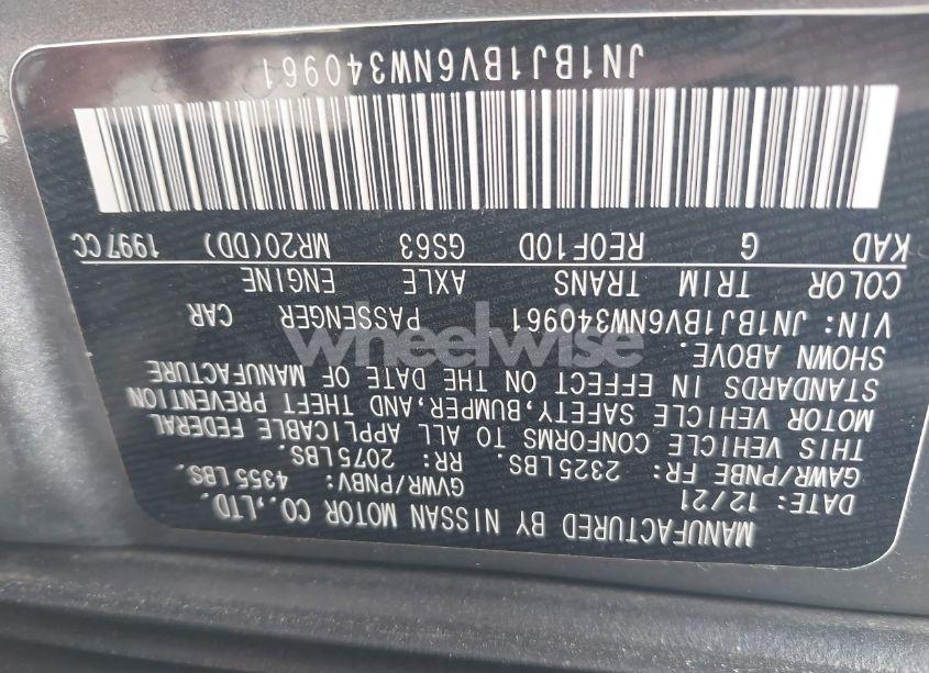 Photo 9 of 2022 Nissan Rogue SPORT SV FWD XTRONIC CVT (VIN JN1BJ1BV6NW340961)