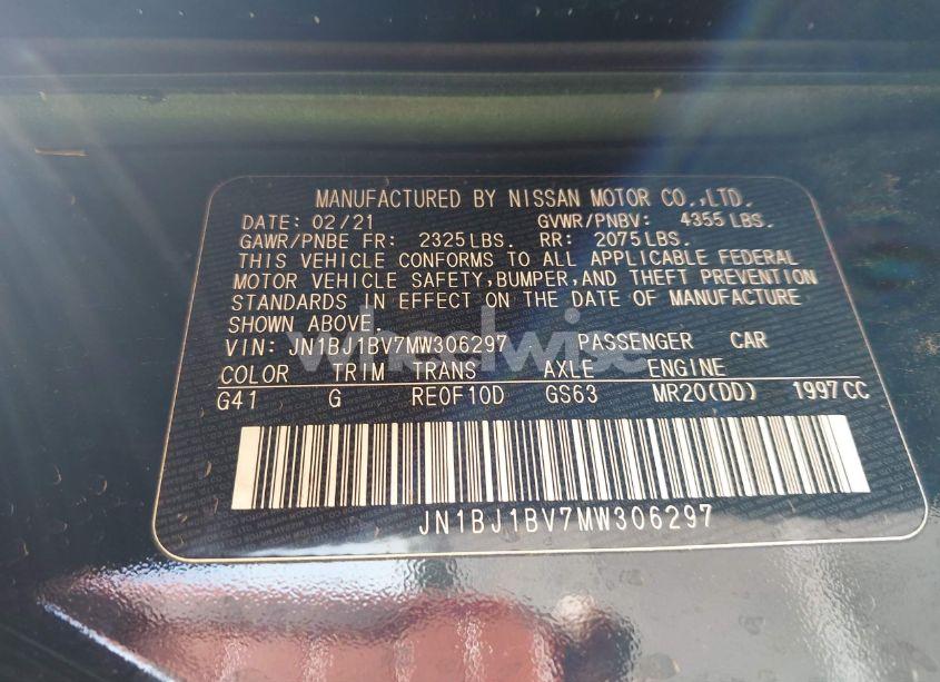 Photo 9 of 2021 Nissan Rogue SPORT SV FWD XTRONIC CVT (VIN JN1BJ1BV7MW306297)