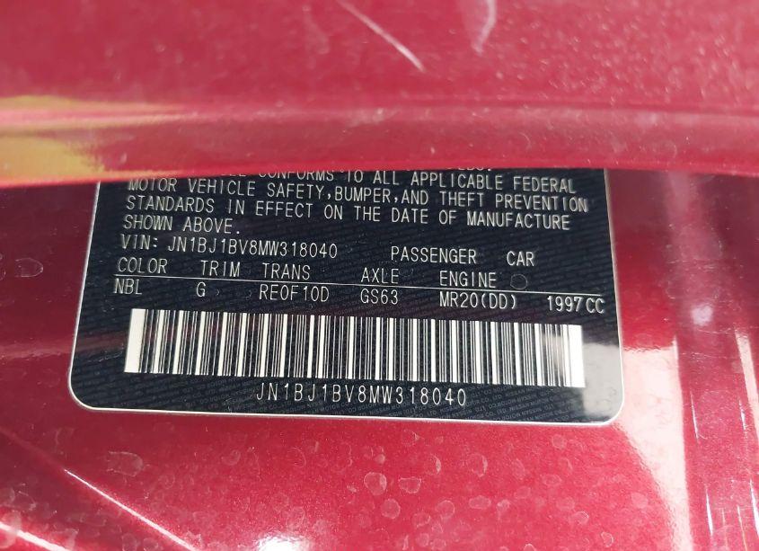 Photo 9 of 2021 Nissan Rogue SPORT SV FWD XTRONIC CVT (VIN JN1BJ1BV8MW318040)