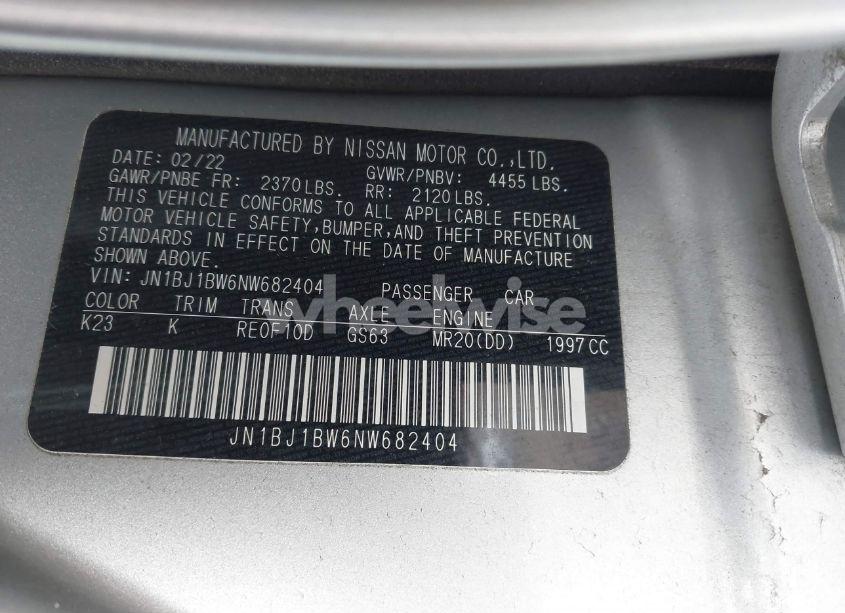 Photo 9 of 2022 Nissan Rogue SPORT SV AWD XTRONIC CVT (VIN JN1BJ1BW6NW682404)