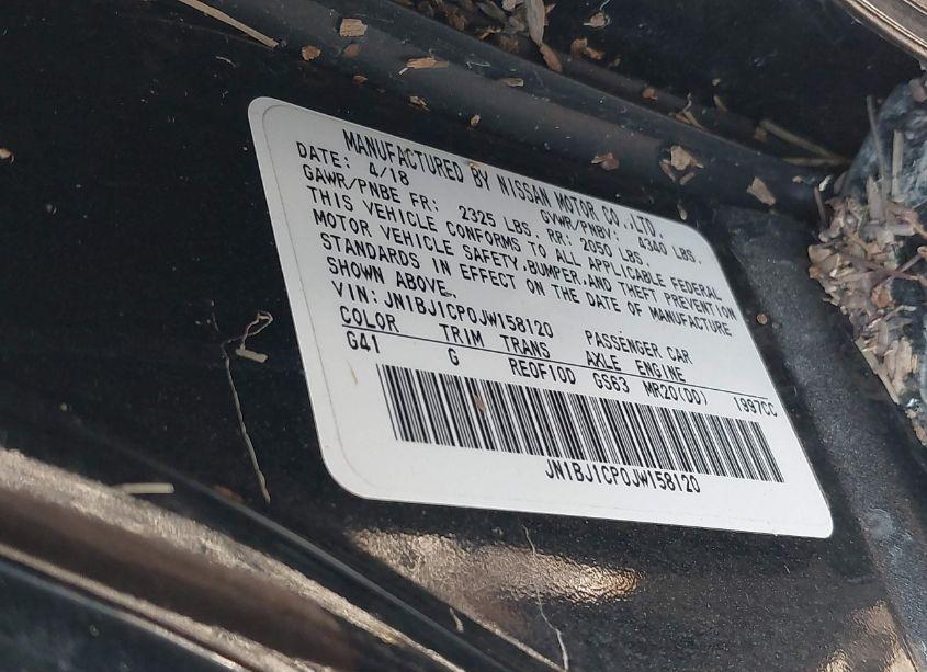 Photo 9 of 2018 Nissan Rogue SPORT S (VIN JN1BJ1CP0JW158120)