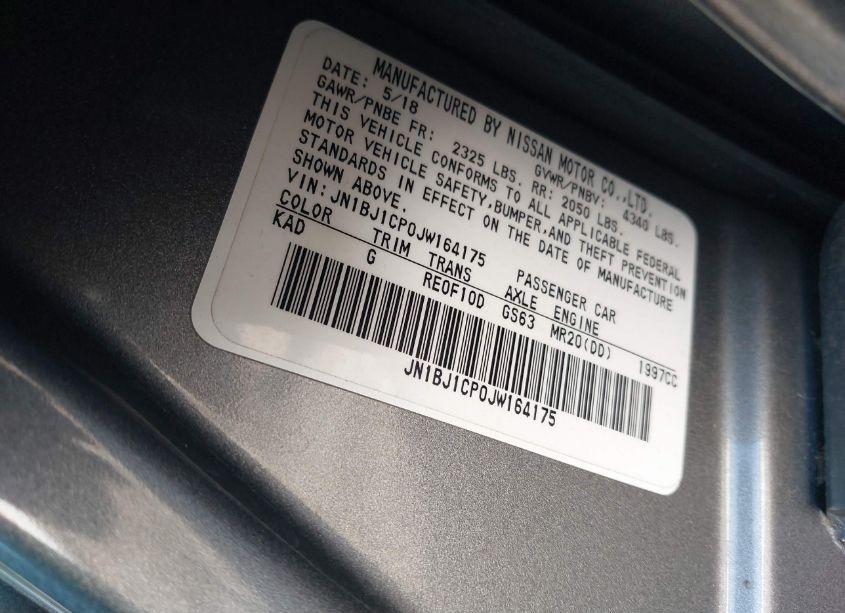 Photo 9 of 2018 Nissan Rogue SPORT S (VIN JN1BJ1CP0JW164175)