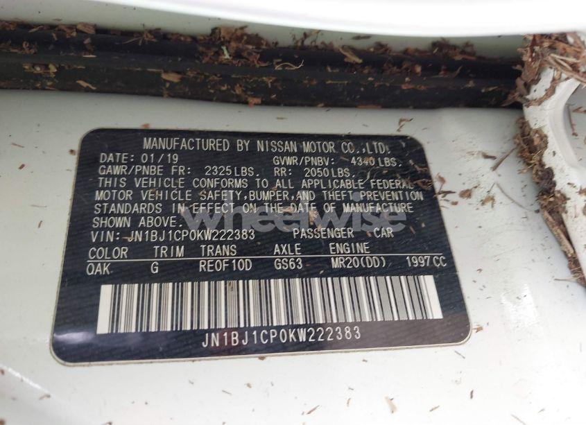 Photo 9 of 2019 Nissan Rogue SPORT S (VIN JN1BJ1CP0KW222383)