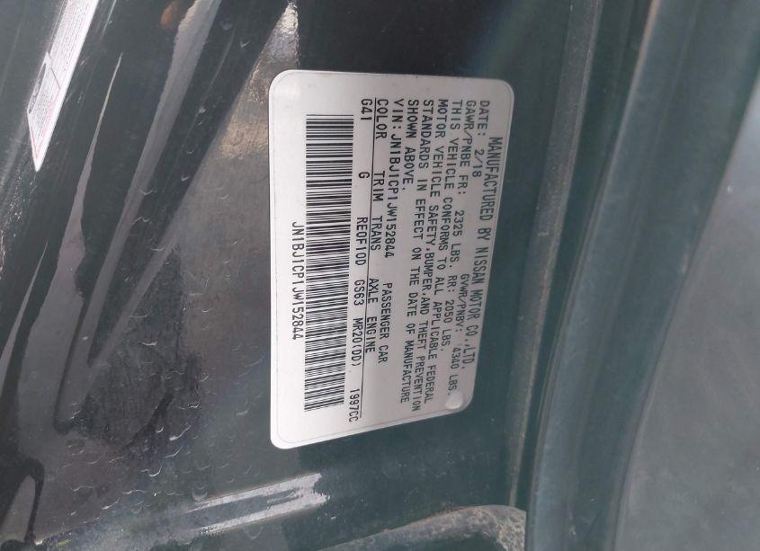 Photo 9 of 2018 Nissan Rogue SPORT SV (VIN JN1BJ1CP1JW152844)