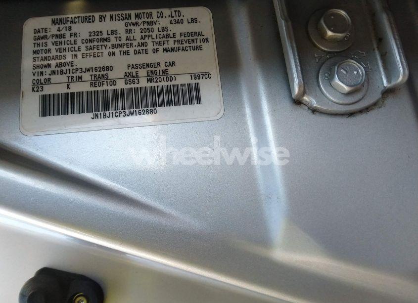 Photo 9 of 2018 Nissan Rogue SPORT SV (VIN JN1BJ1CP3JW162680)