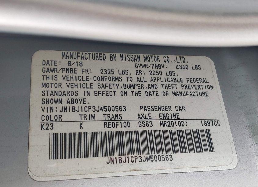 Photo 9 of 2018 Nissan Rogue SPORT SL (VIN JN1BJ1CP3JW500563)