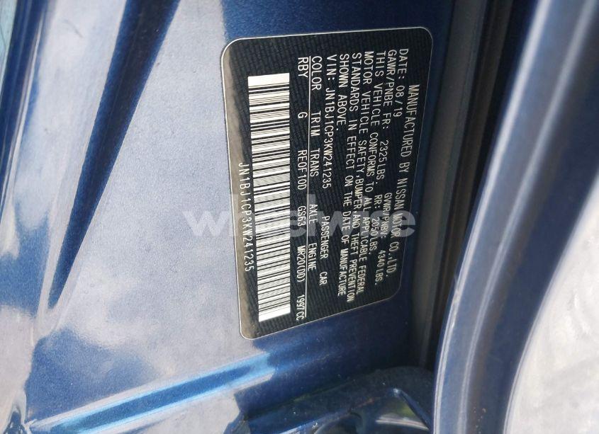 Photo 9 of 2019 Nissan Rogue SPORT S (VIN JN1BJ1CP3KW241235)