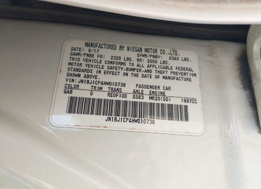 Photo 9 of 2017 Nissan Rogue SPORT S (VIN JN1BJ1CP4HW010739)