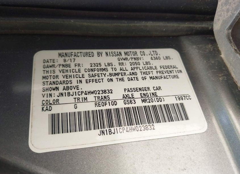 Photo 9 of 2017 Nissan Rogue SPORT SV (VIN JN1BJ1CP4HW023832)