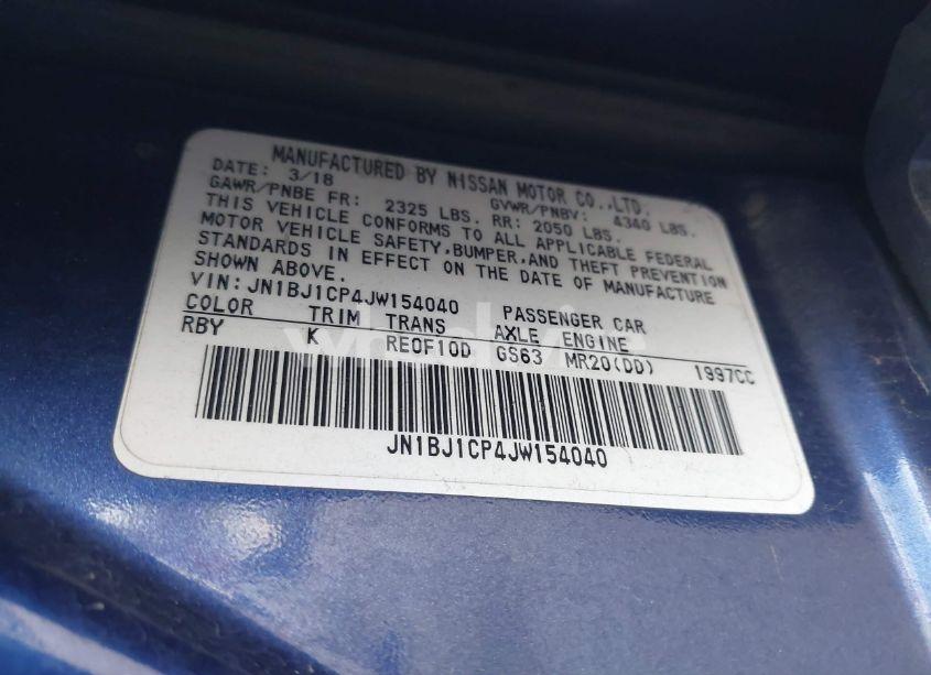 Photo 9 of 2018 Nissan Rogue SPORT SL (VIN JN1BJ1CP4JW154040)