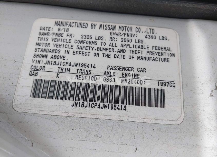 Photo 9 of 2018 Nissan Rogue SPORT SV (VIN JN1BJ1CP4JW195414)