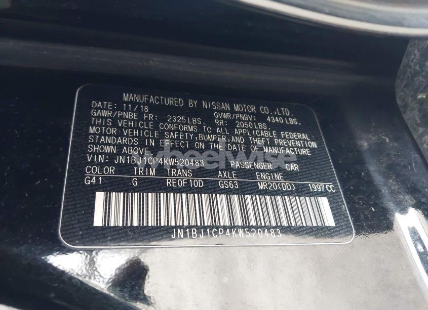 Photo 9 of 2019 Nissan Rogue SPORT S (VIN JN1BJ1CP4KW520483)