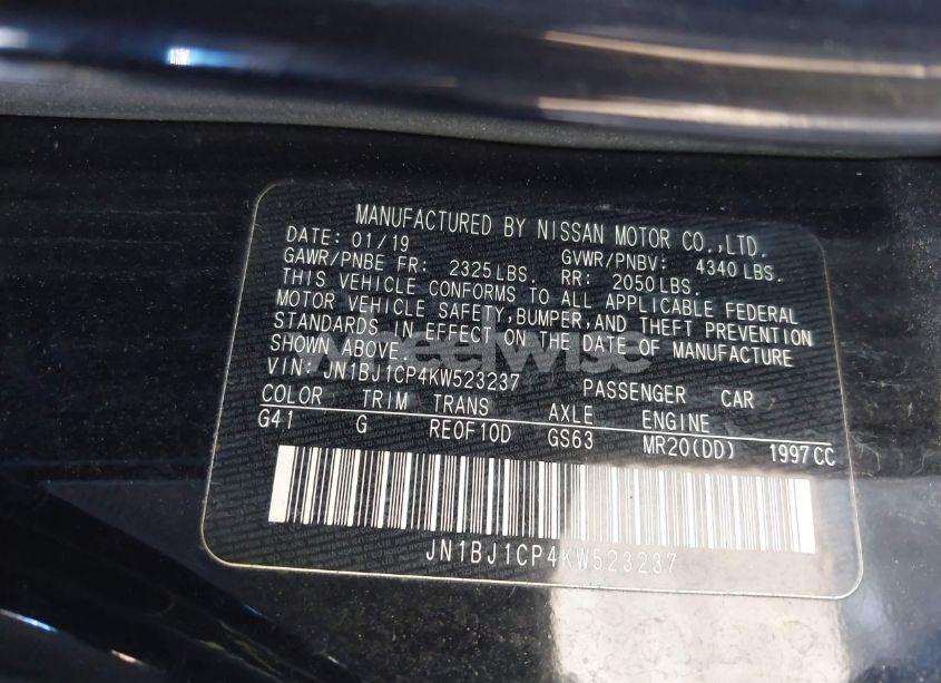 Photo 9 of 2019 Nissan Rogue SPORT S (VIN JN1BJ1CP4KW523237)