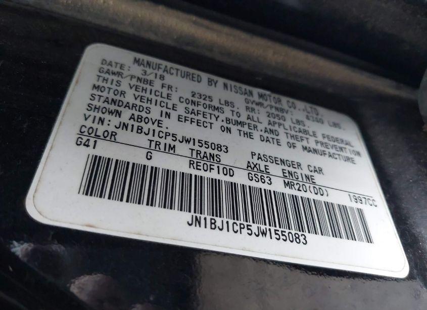 Photo 9 of 2018 Nissan Rogue SPORT S (VIN JN1BJ1CP5JW155083)