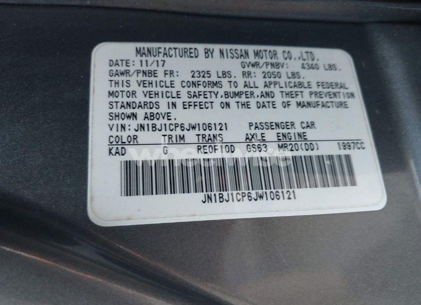 Photo 9 of 2018 Nissan Rogue SPORT S (VIN JN1BJ1CP6JW106121)