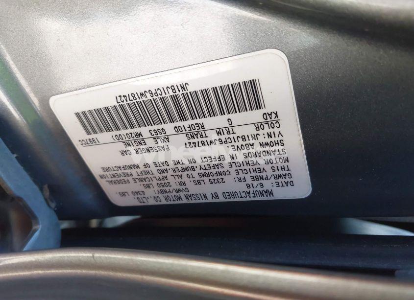 Photo 9 of 2018 Nissan Rogue SPORT S (VIN JN1BJ1CP6JW187427)