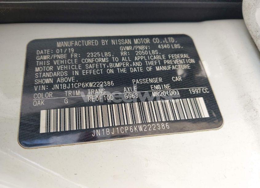 Photo 9 of 2019 Nissan Rogue SPORT S (VIN JN1BJ1CP6KW222386)