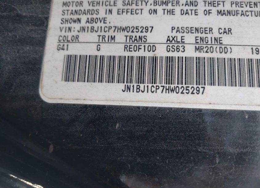 Photo 9 of 2017 Nissan Rogue SPORT SV (VIN JN1BJ1CP7HW025297)