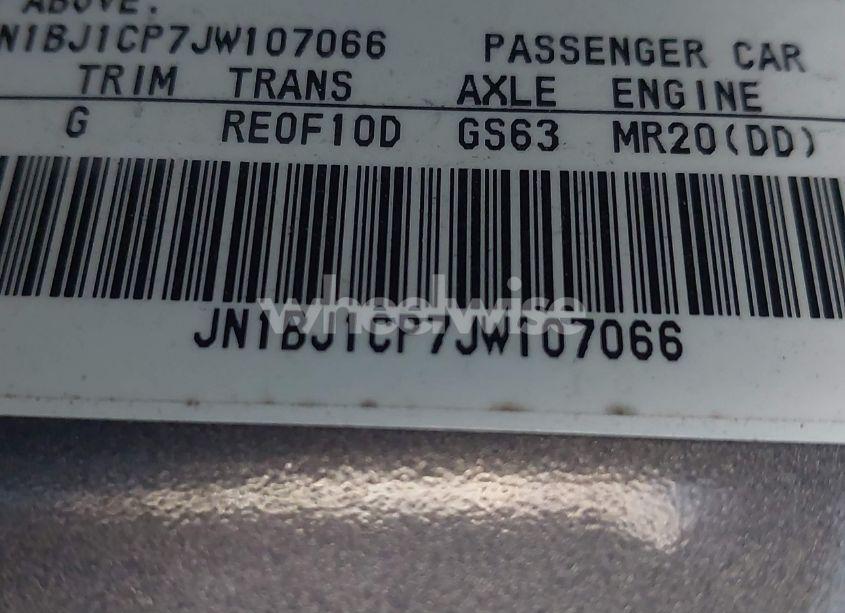 Photo 9 of 2018 Nissan Rogue SPORT SV (VIN JN1BJ1CP7JW107066)