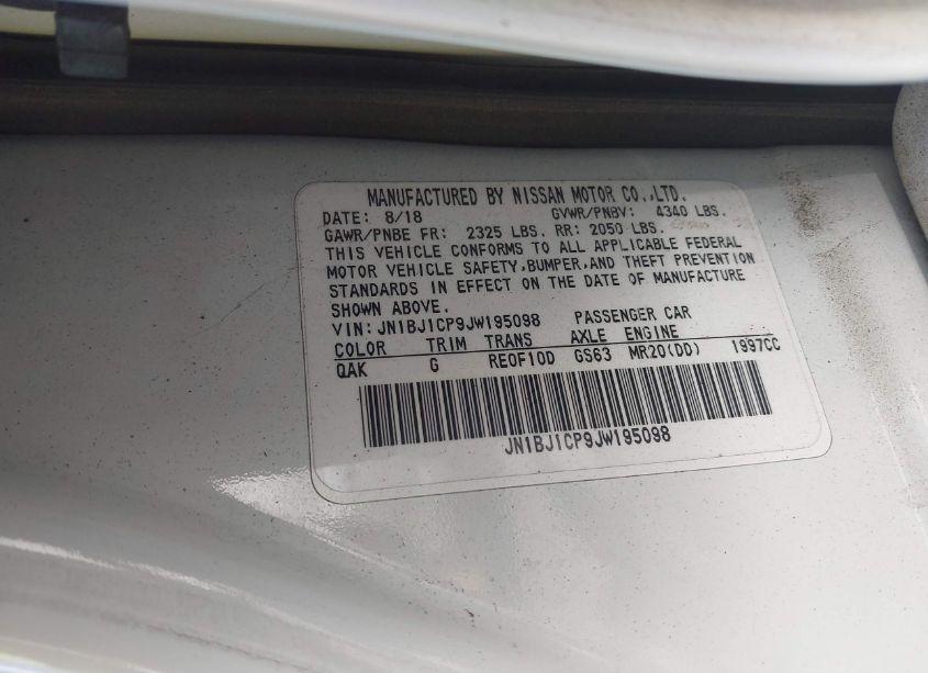 Photo 9 of 2018 Nissan Rogue SPORT S (VIN JN1BJ1CP9JW195098)