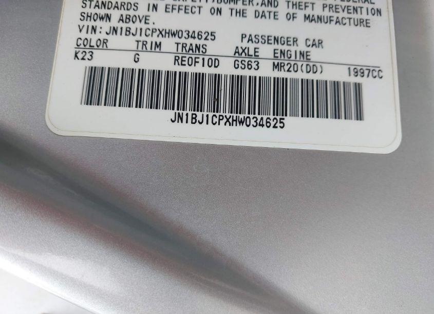 Photo 9 of 2017 Nissan Rogue SPORT S (VIN JN1BJ1CPXHW034625)