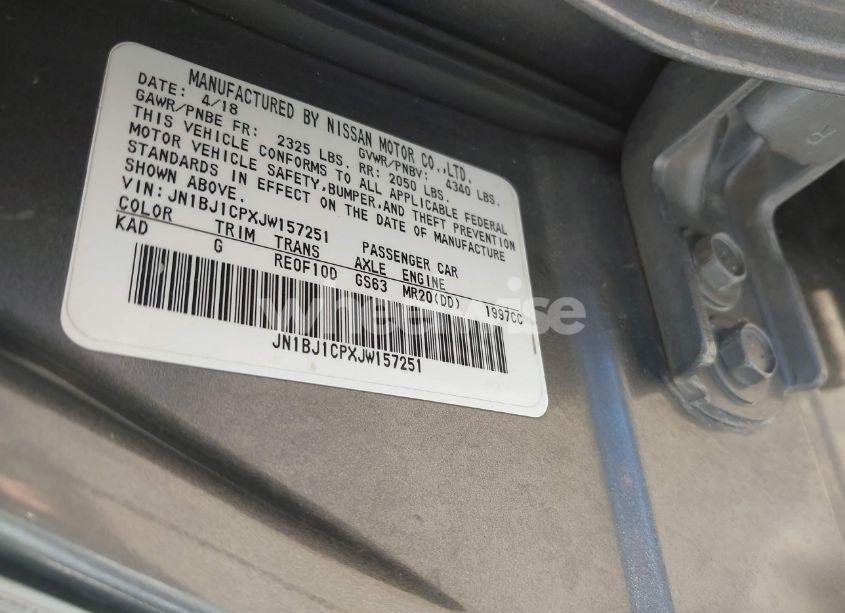 Photo 9 of 2018 Nissan Rogue SPORT S (VIN JN1BJ1CPXJW157251)