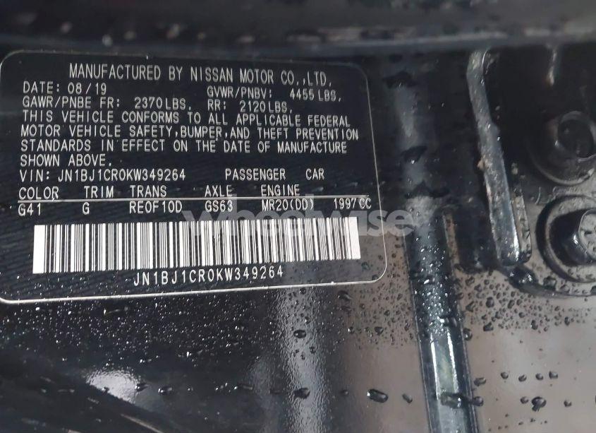 Photo 9 of 2019 Nissan Rogue SPORT SV (VIN JN1BJ1CR0KW349264)