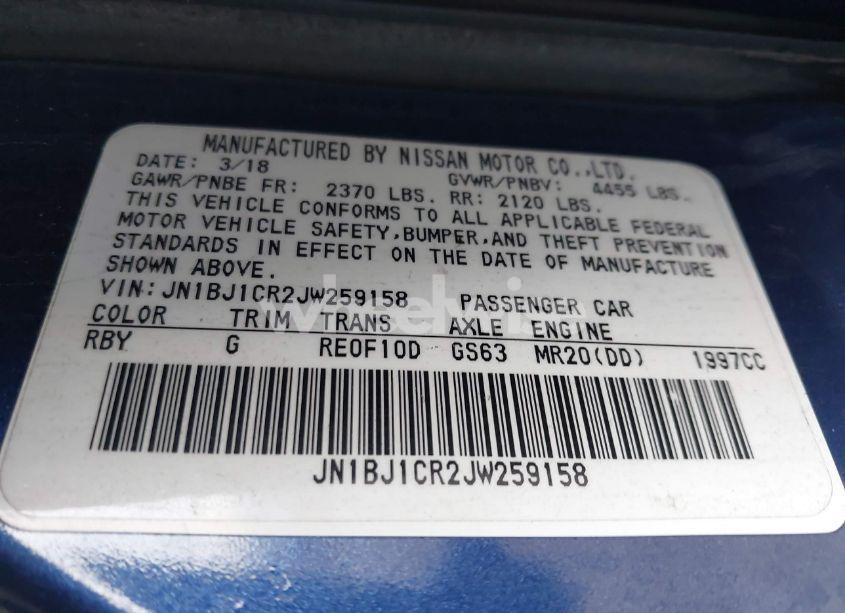 Photo 9 of 2018 Nissan Rogue SPORT S (VIN JN1BJ1CR2JW259158)