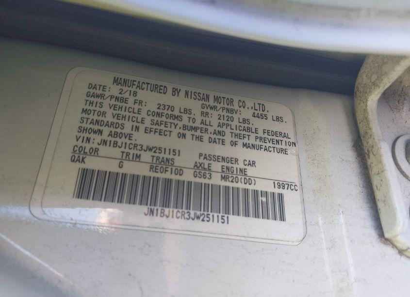 Photo 9 of 2018 Nissan Rogue SPORT S (VIN JN1BJ1CR3JW251151)