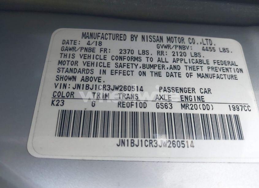 Photo 9 of 2018 Nissan Rogue SPORT S (VIN JN1BJ1CR3JW260514)