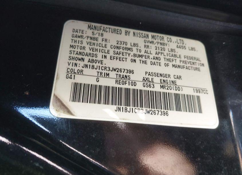 Photo 9 of 2018 Nissan Rogue SPORT S (VIN JN1BJ1CR3JW267396)