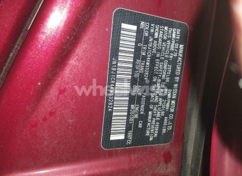 Photo 9 of 2019 Nissan Rogue SPORT SL (VIN JN1BJ1CR4KW332824)