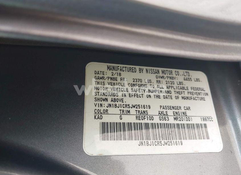 Photo 9 of 2018 Nissan Rogue SPORT S (VIN JN1BJ1CR5JW251619)