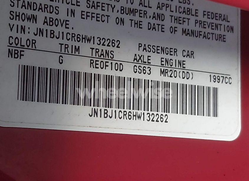 Photo 9 of 2017 Nissan Rogue SPORT S (VIN JN1BJ1CR6HW132262)