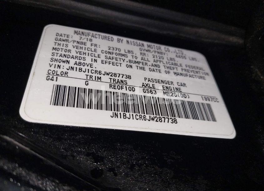 Photo 9 of 2018 Nissan Rogue SPORT S (VIN JN1BJ1CR6JW287738)