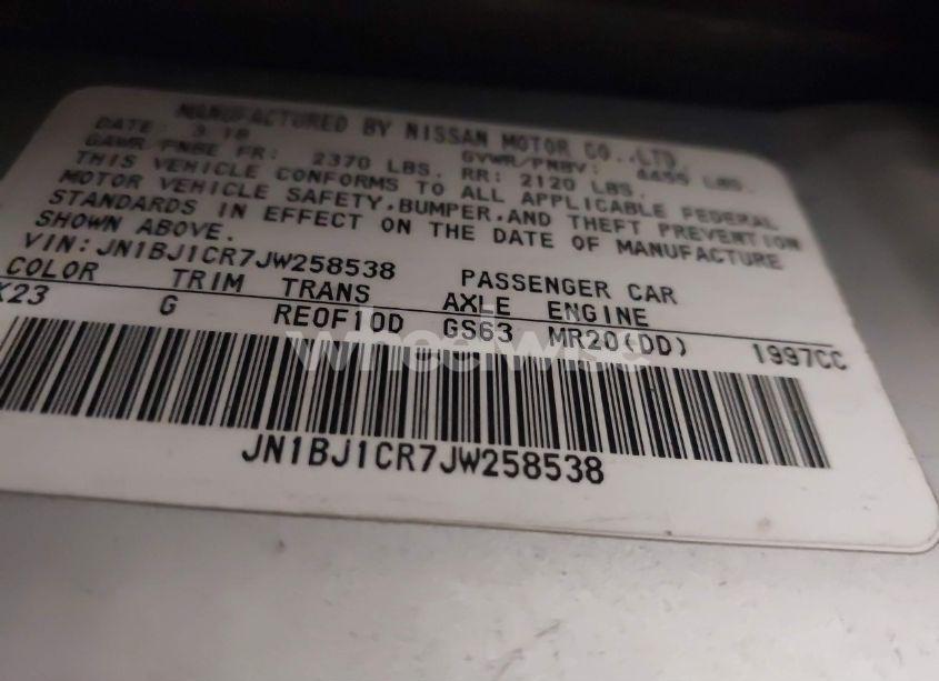 Photo 9 of 2018 Nissan Rogue SPORT S (VIN JN1BJ1CR7JW258538)