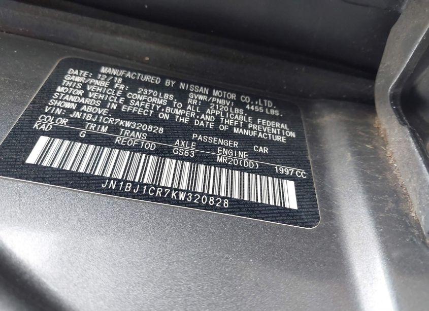 Photo 9 of 2019 Nissan Rogue SPORT SV (VIN JN1BJ1CR7KW320828)