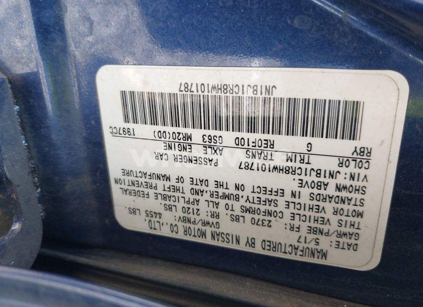 Photo 9 of 2017 Nissan Rogue SPORT SV (VIN JN1BJ1CR8HW101787)