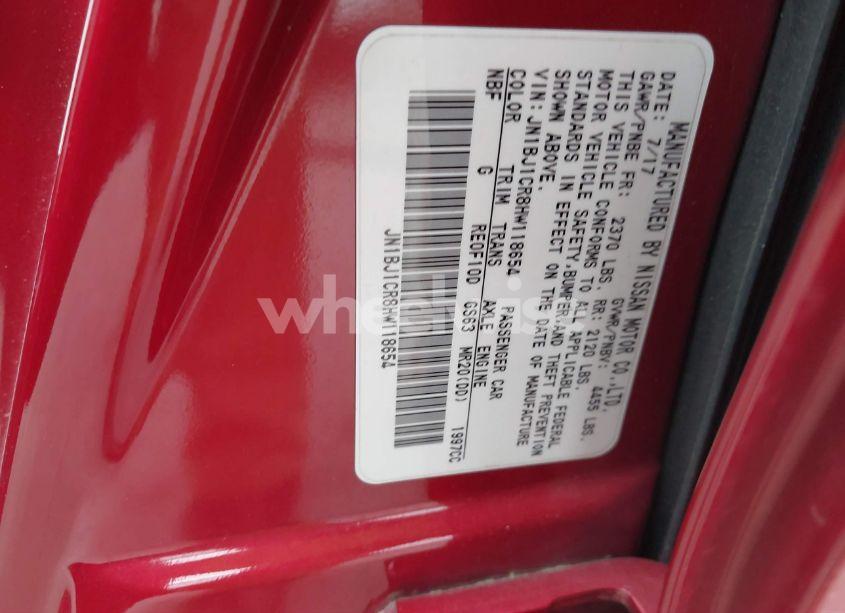 Photo 9 of 2017 Nissan Rogue SPORT S (VIN JN1BJ1CR8HW118654)