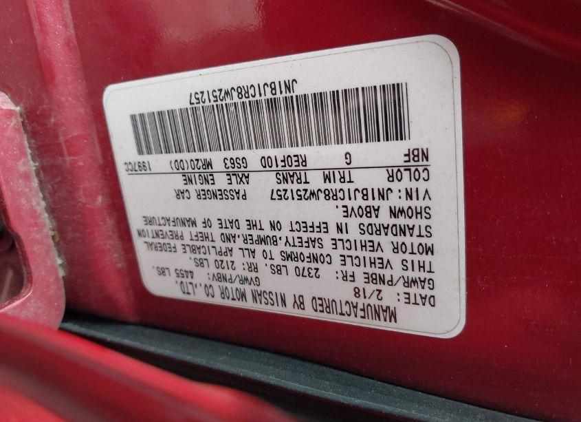 Photo 9 of 2018 Nissan Rogue SPORT S (VIN JN1BJ1CR8JW251257)