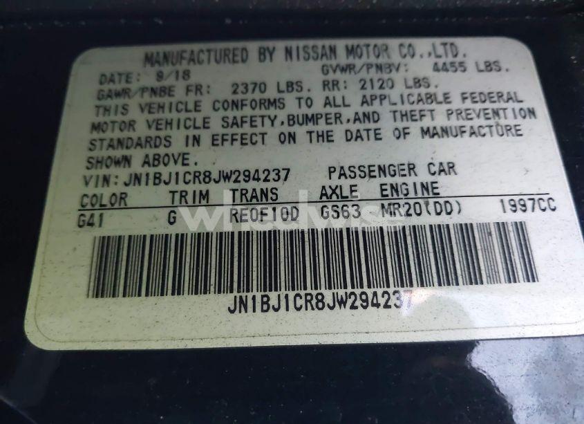 Photo 9 of 2018 Nissan Rogue SPORT SV (VIN JN1BJ1CR8JW294237)