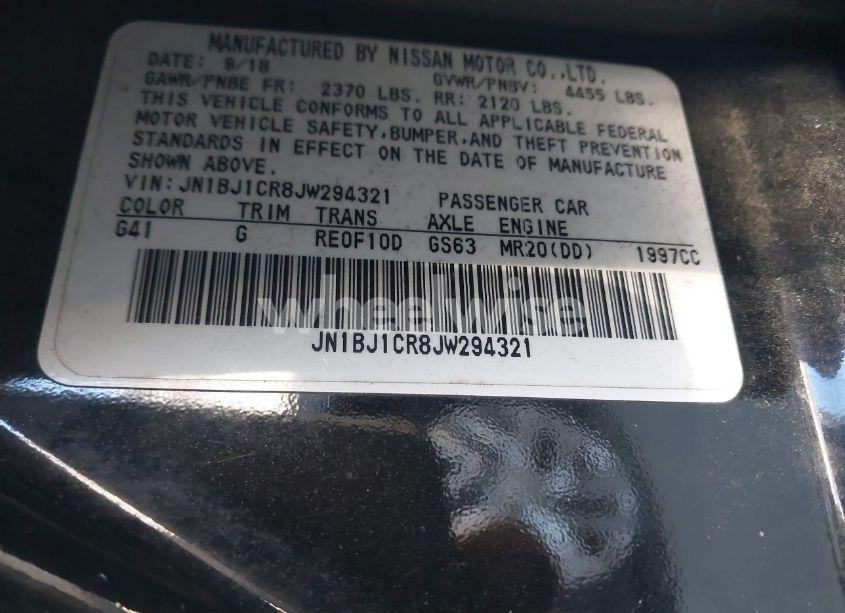 Photo 9 of 2018 Nissan Rogue SPORT SV (VIN JN1BJ1CR8JW294321)