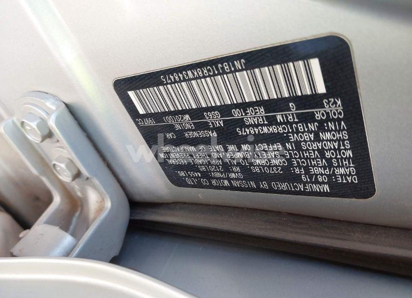 Photo 9 of 2019 Nissan Rogue SPORT S (VIN JN1BJ1CR8KW348475)