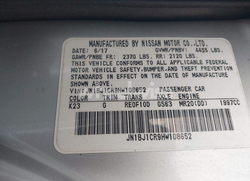 Photo 9 of 2017 Nissan Rogue SPORT SV (VIN JN1BJ1CR9HW108652)