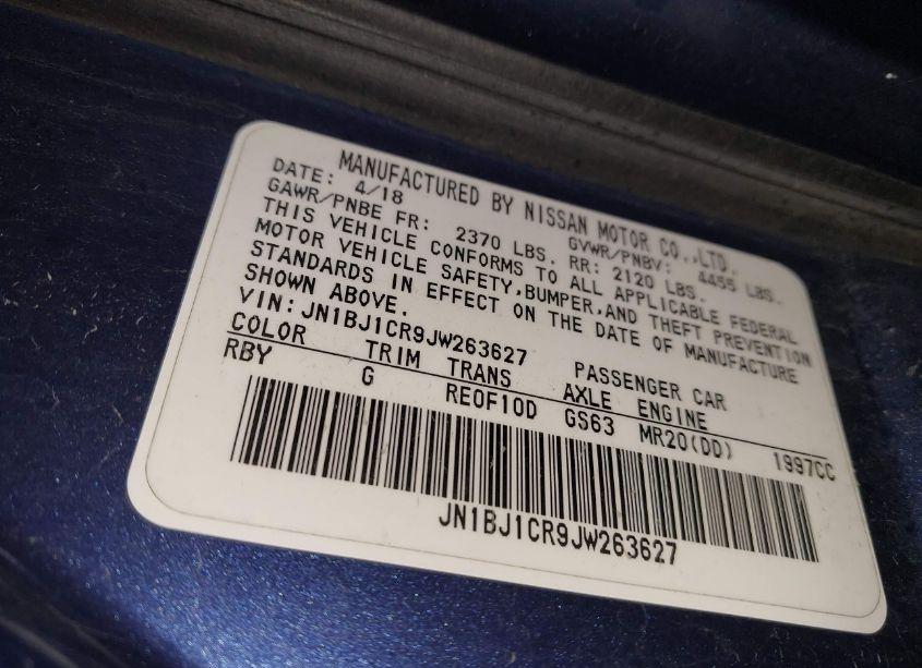 Photo 9 of 2018 Nissan Rogue SPORT S (VIN JN1BJ1CR9JW263627)