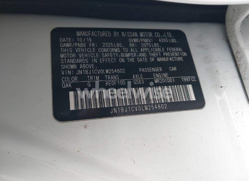 Photo 9 of 2020 Nissan Rogue SPORT S FWD XTRONIC CVT (VIN JN1BJ1CV0LW254802)